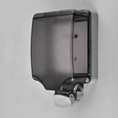 86型插座防水罩粘贴式 浴室开关防溅盒热水器电源插头密封保护盖套