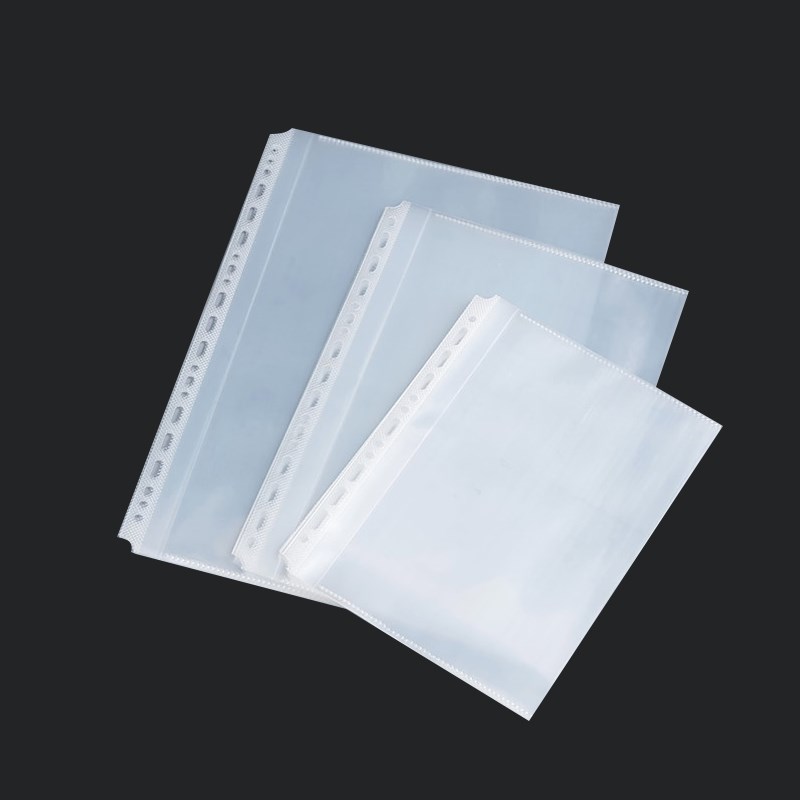 a5/b5/a4高清替换芯文件夹加厚活页保护袋内页袋明信片收纳袋B5多