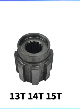 挖土机山河智能45/50/60/70/80引擎连接盘连接胶液压帮浦联轴器