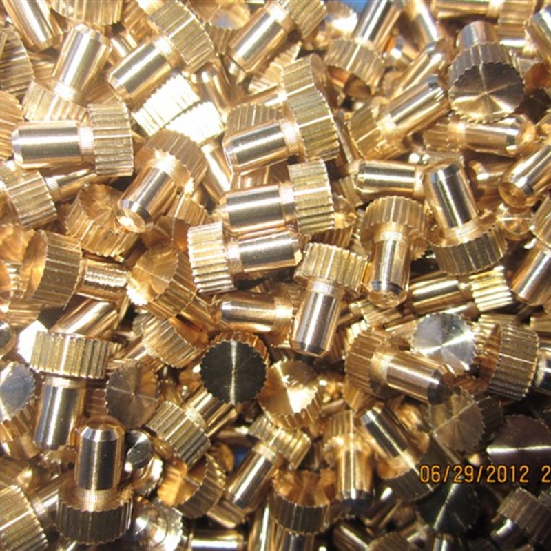 【专业定做】拉花黄铜螺丝定做 专业自动车床加工 M5 M6 拉花件