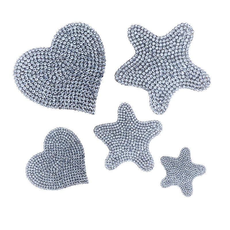 个性汽车内天窗贴纸水晶钻贴满天星车顶玻璃贴网红车内装饰随意贴