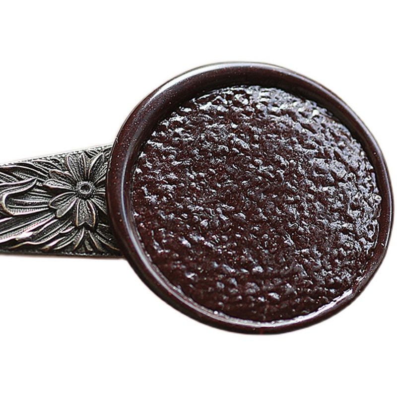 复古磨砂火漆印章头空白装饰干花封印信封礼物雕刻工艺3粗细