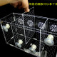 加卡水族箱亚克力鱼缸隔离盒孵化盒繁殖盒隔板箱小鱼苗隔离箱