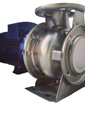 卧式不锈钢洗碗机管道增压泵 惠州沃德海水泵GZA(S)50-32-200/4KW