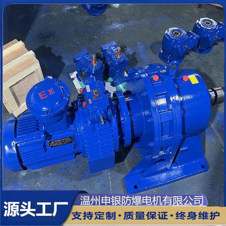 WB100-WYB-23-750W卧式微型摆线减速机 BT4/CT4粉尘防爆电机