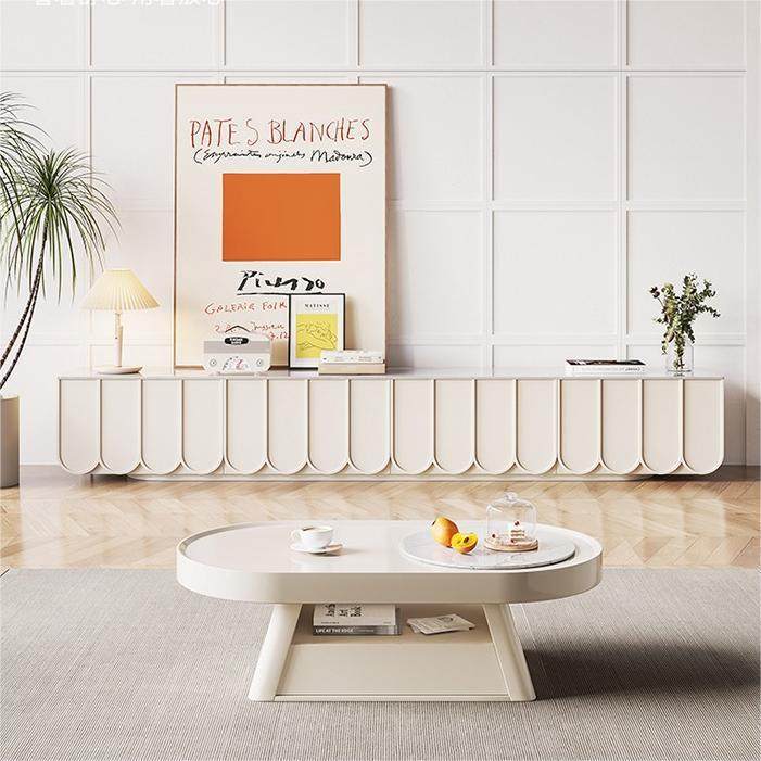 法式奶油风电视柜茶几组合客厅家用现代简约新款小户型落地电视柜,电子元器件市场,其它元器件,淘宝优惠券,粉丝福利购,淘宝优惠卷