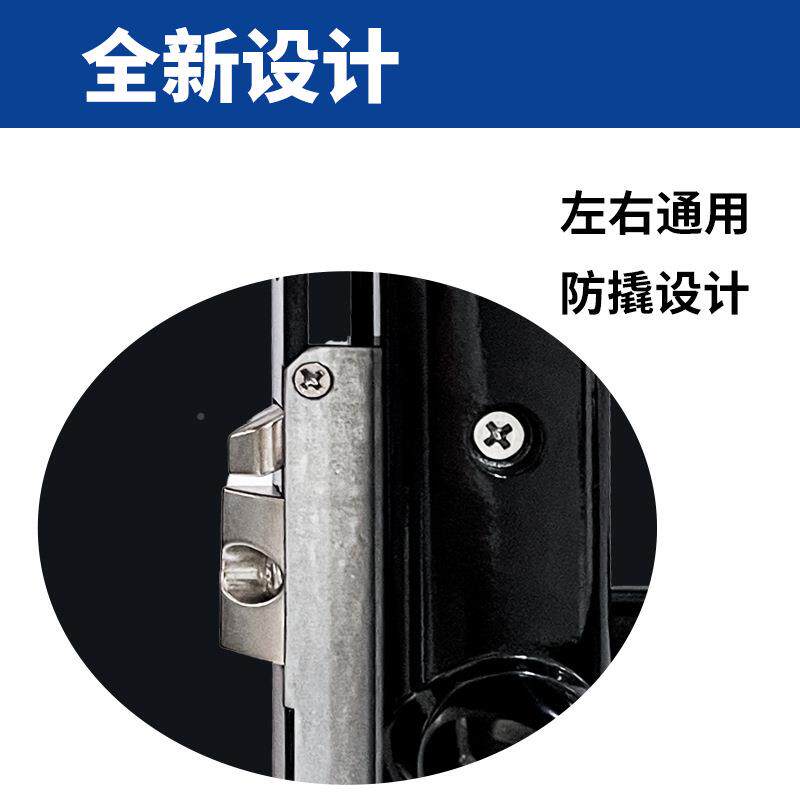 高品质洲澳大澳亚利新西兰纱门安YB111全门平开门动黑色自锁