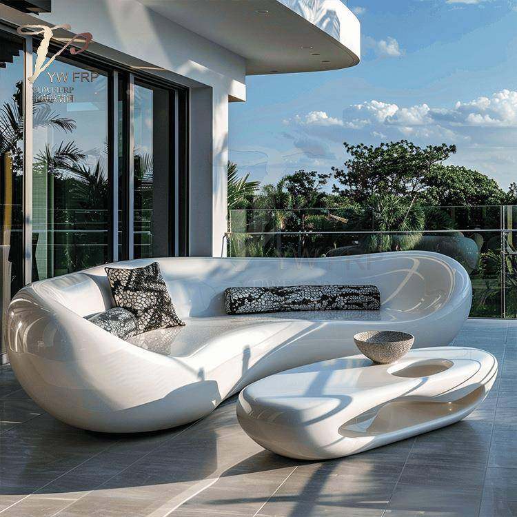 玻璃钢YW-119休椅别墅酒店台沙发茶陈几组合美座椅户外阳公共休闲,商业/办公家具,等候椅系列,淘宝优惠券,粉丝福利购,淘宝优惠卷