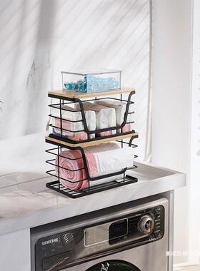 家百用能垃圾置物架壁挂NOG式厨房水果调料收纳篮多功货大全整理