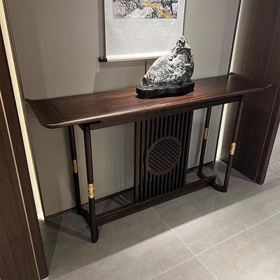 新789中式玄桌现代进全实柜木乌金木玄关客厅门中堂过道简约关长