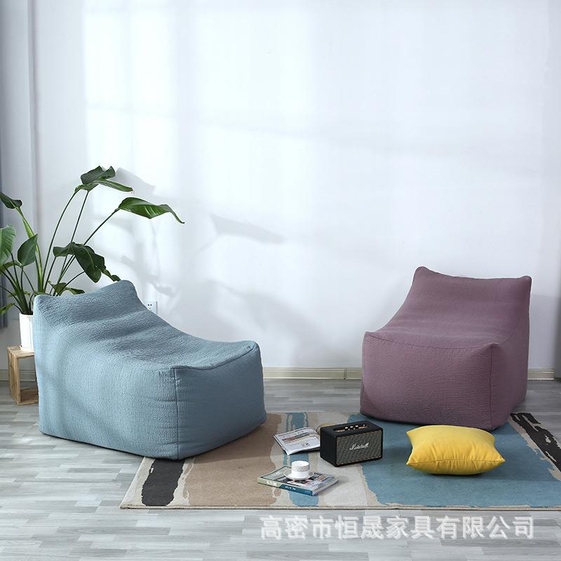 卧咨询客服室办公懒人沙发榻酒软榻米汗蒸店豆袋沙发单人休闲布室