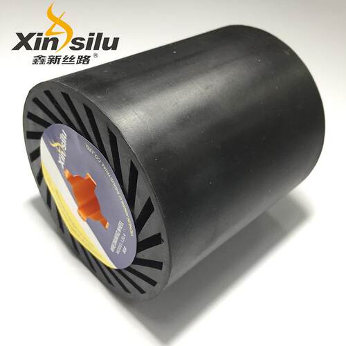 橡胶丝轮胶芯橡胶抛布轮光砂拉筒用ARX橡胶轮橡皮拉丝轮
