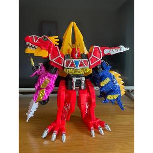 DX兽931电战合强者强龙神三合龙一声光变形队玩具体机器人