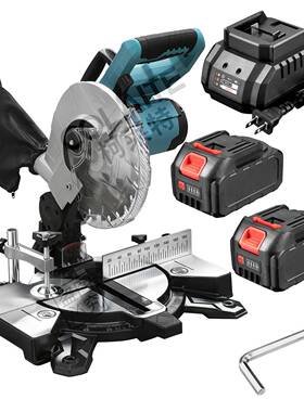 刷锂电锯铝机斜切VMK锯推拉式功能木工专用角锯多铝合无金切割机