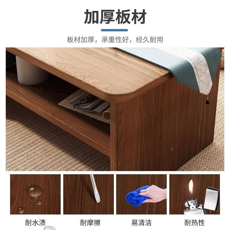 飘窗桌小茶几三坐件套家用简约卧室地炕985桌简易子日式榻榻米小