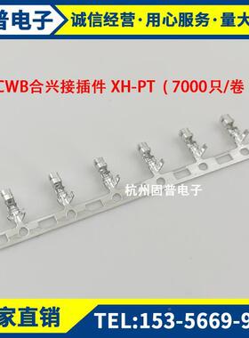 CB合LGG5兴接插件X-PT2.4mmW间距TJCH3插簧连带端子7000只/卷