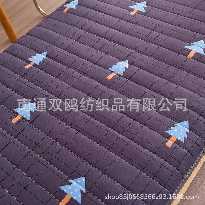 磨毛榻乳胶压床垫宿床舍垫榻米单人双人床垫002防滑垫六公分抗厚