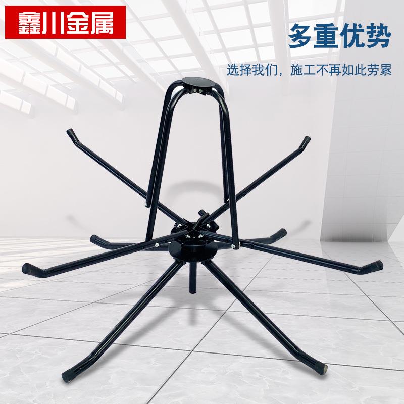 厂地放管器地家放管器黑热地暖管架子分水管支架盘管器支地暖放暖