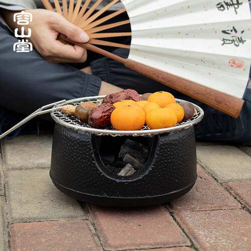 炉围炉煮的炉古法罐罐茶煮茶器煮TM694102茶炉壶木碳碳烤炉围茶烤