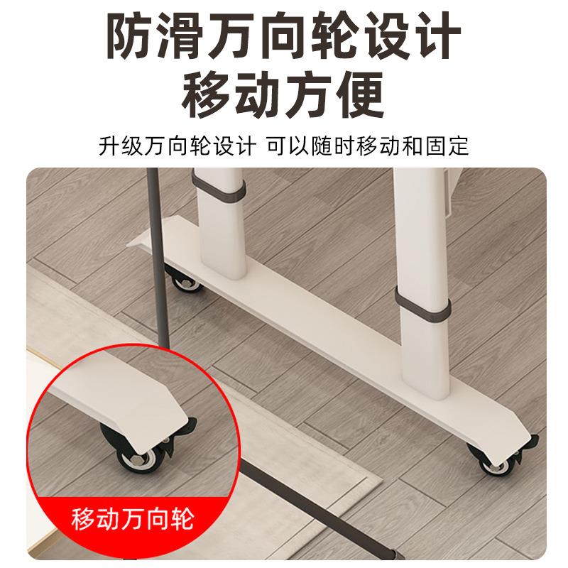直播桌子移动播专用主带货工JWJ作台方形双可人网红电脑长直播展