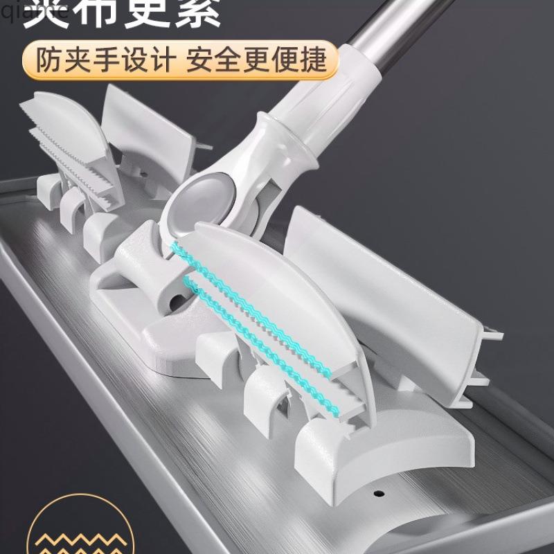 夹布拖平把板拖家用2025新款一木地拖净板夹抹布拖494布拖地其他