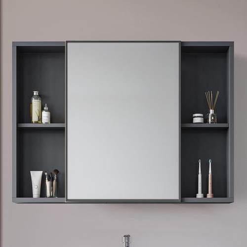 太空342式浴室镜柜浴室厂柜组合卫间储物箱镜子小户生型家铝直销