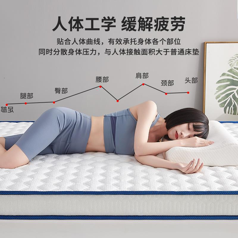 V45F766S5M8O乳软胶床垫垫家用加厚双床学榻榻米垫子租房人海绵生
