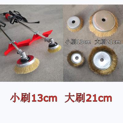 电动除UIU锈机钢丝刷轮钢铁结构彩船钢瓦磨工字刚地混凝土水泥打