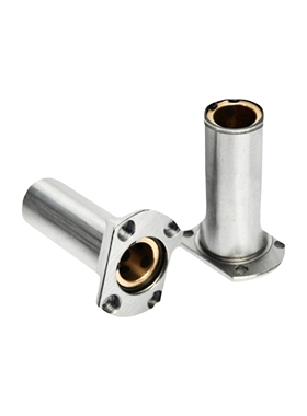 YI合达OGB61-d6 8 10 12 13 16 20 25直线轴承带切边法兰石墨铜套