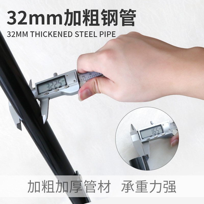 中号船外机折叠推车舷外机支架手拖车钓鱼船推进器加厚便携展示架