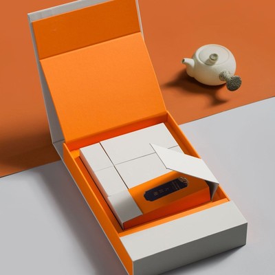 茶叶罐包装盒 空礼盒装空盒子礼品盒中号通用订制 红茶岩茶大红袍