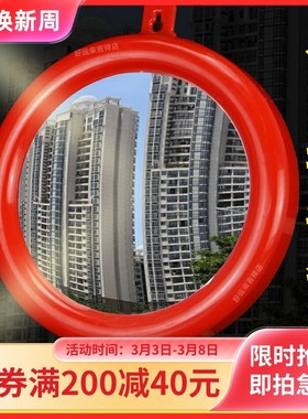 八卦镜凸镜马路对大门对尖角墙角电线杆凸面镜子门口阳台窗户摆件