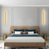 极简长条壁灯客厅卧室床头轻奢电视背景墙灯简约网红创意过道楼梯
