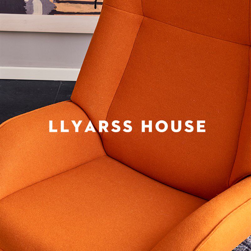 LLYARSS利亚斯/休闲椅/客厅设计师单人旋转沙发椅/YJ