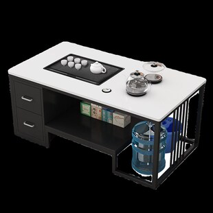 茶桌客厅家用小茶台功夫办公室烧水壶全自动茶具套装泡茶一体茶几