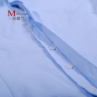 工装 加肥加大胖mm白色衬衫 200斤职业正装 大码 工作服衬衣女 女长袖