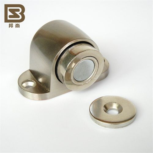 【意大利邦尚】小型微型门吸 门碰 门阻 袖珍型地吸拉丝不锈钢