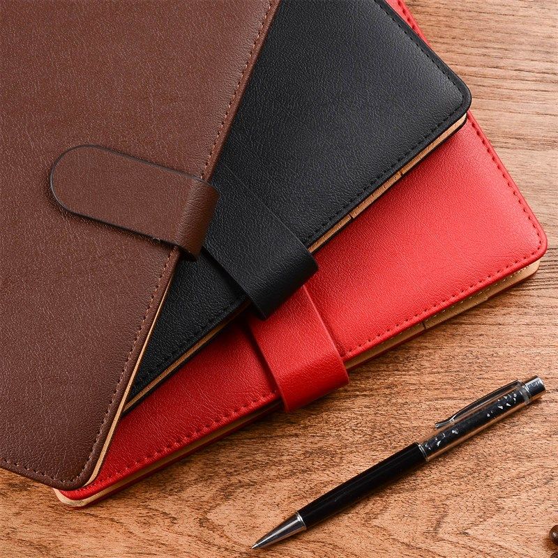 A5b5创意高档活页记事本定做皮面商务加厚笔记本文具本子定制LOGO