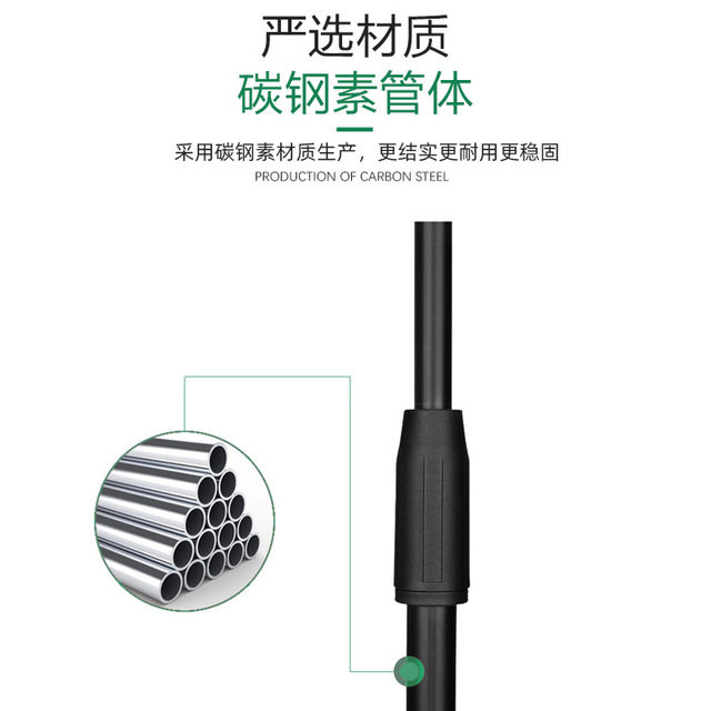 麦克风落地支架直播K歌演出话筒手机平板电脑通用伸缩三脚架