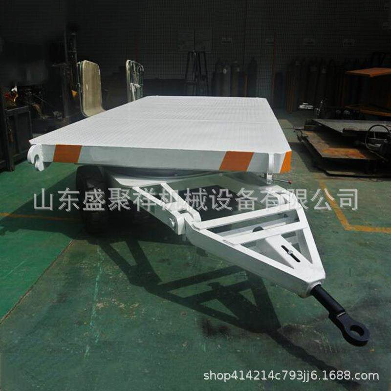 牵引吨周平板区车厂运转输重型物TWM料式工具车拖车车间10