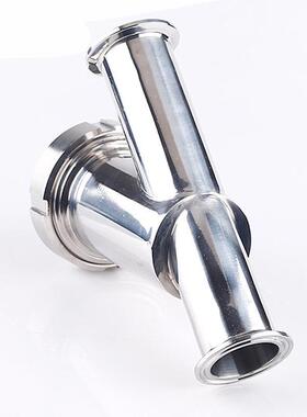 卫生级PVR快装型过滤器304锈钢不卡箍式道卡盘快开管过滤Y器