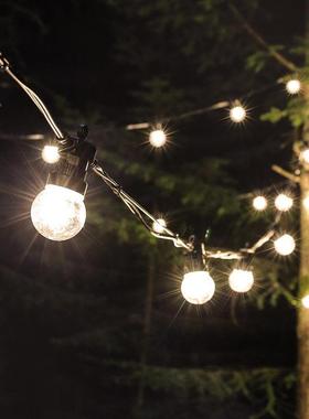 G50球泡灯串10灯2AVH0灯装可连接户外马led灯串圣诞婚节日饰礼彩