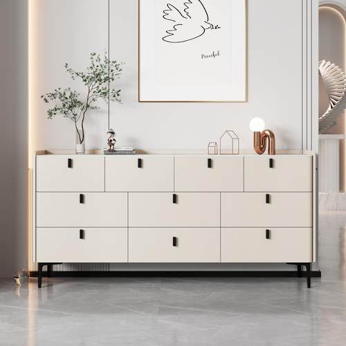 my实木斗柜卧意式现代简室约客厅806床尾储物五六斗九收纳柜靠墙