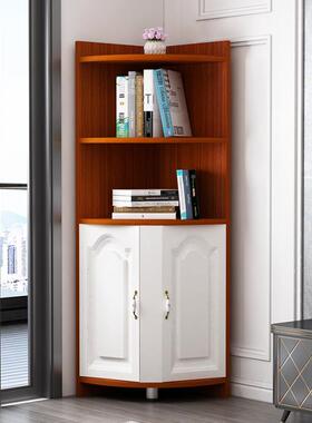 欧DFK式角柜拐客厅三角置物架多功置能转角墙柜角储物柜角边角柜