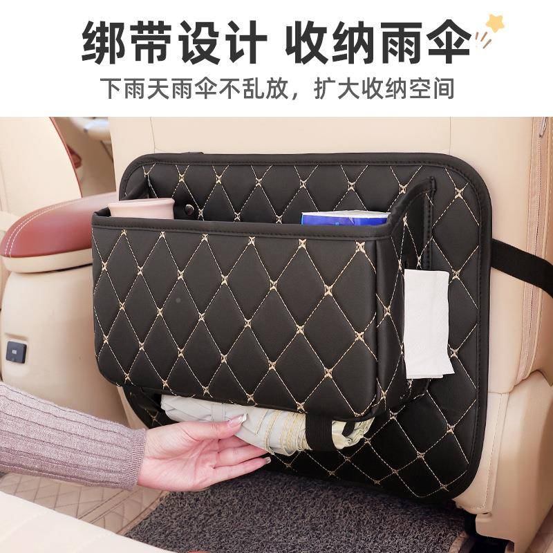 车纸巾盒车内创意置物纸垃黑色帽子圾桶汽车载抽袋盒多功能收纳踢