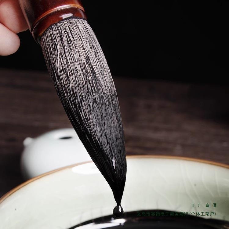 斗笔大笔书法毫狼毫联套装专业毛春联大号成人书对法国画985羊大