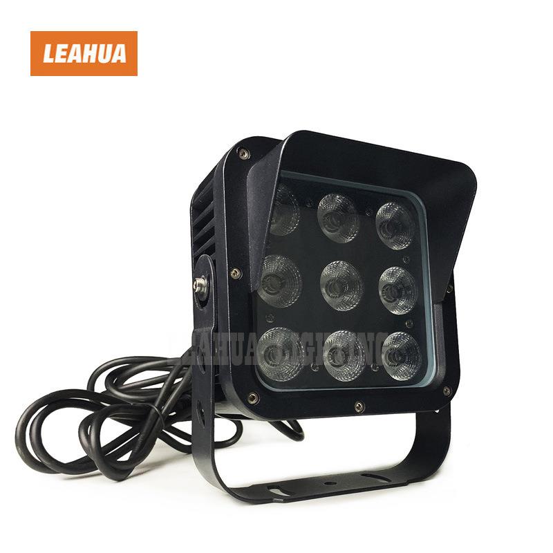 9颗10W你水帕灯L迷ED全彩4合1七彩染灯练舞防-D072房氛围色灯婚庆