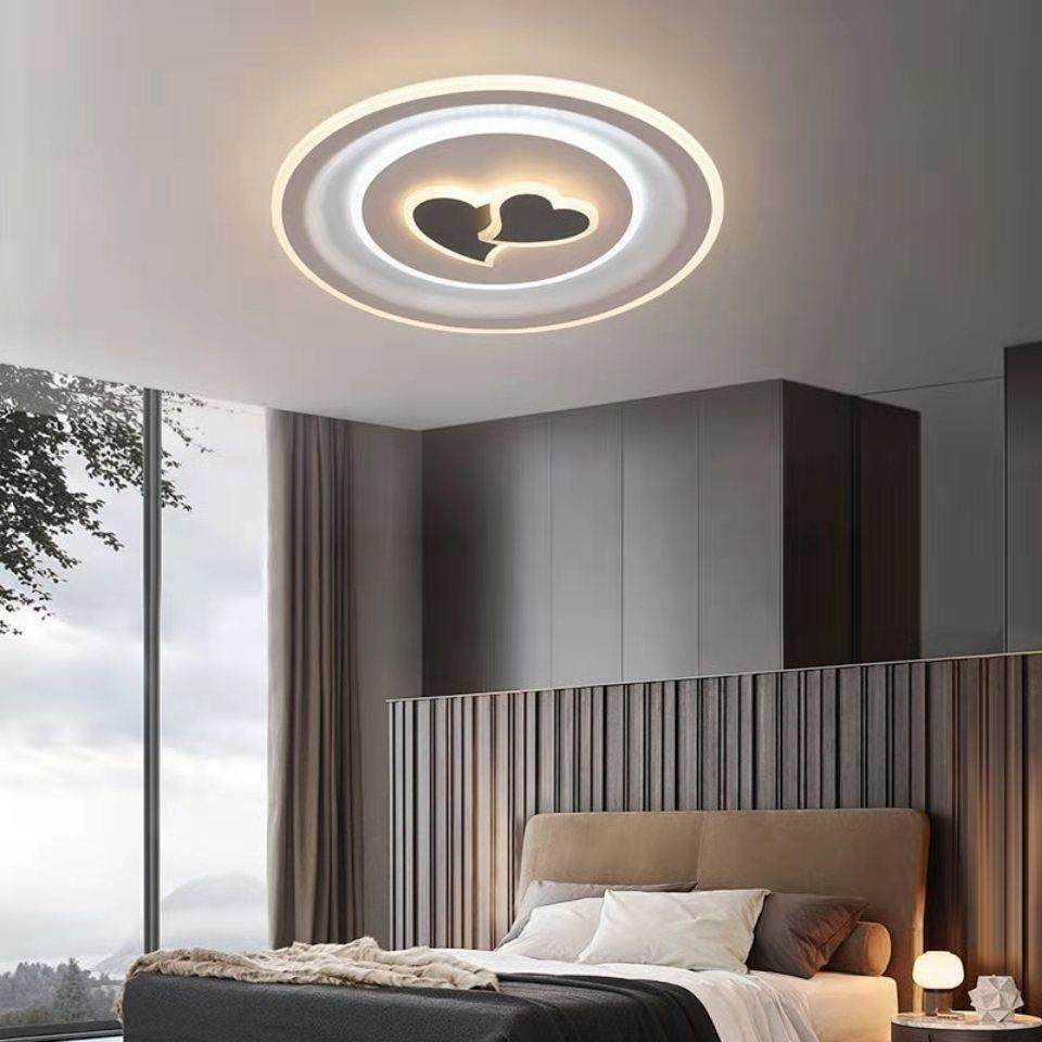 新款灯房间浪漫温馨书房卧室灯极简网红灯简大SYX-011气圆形E约D