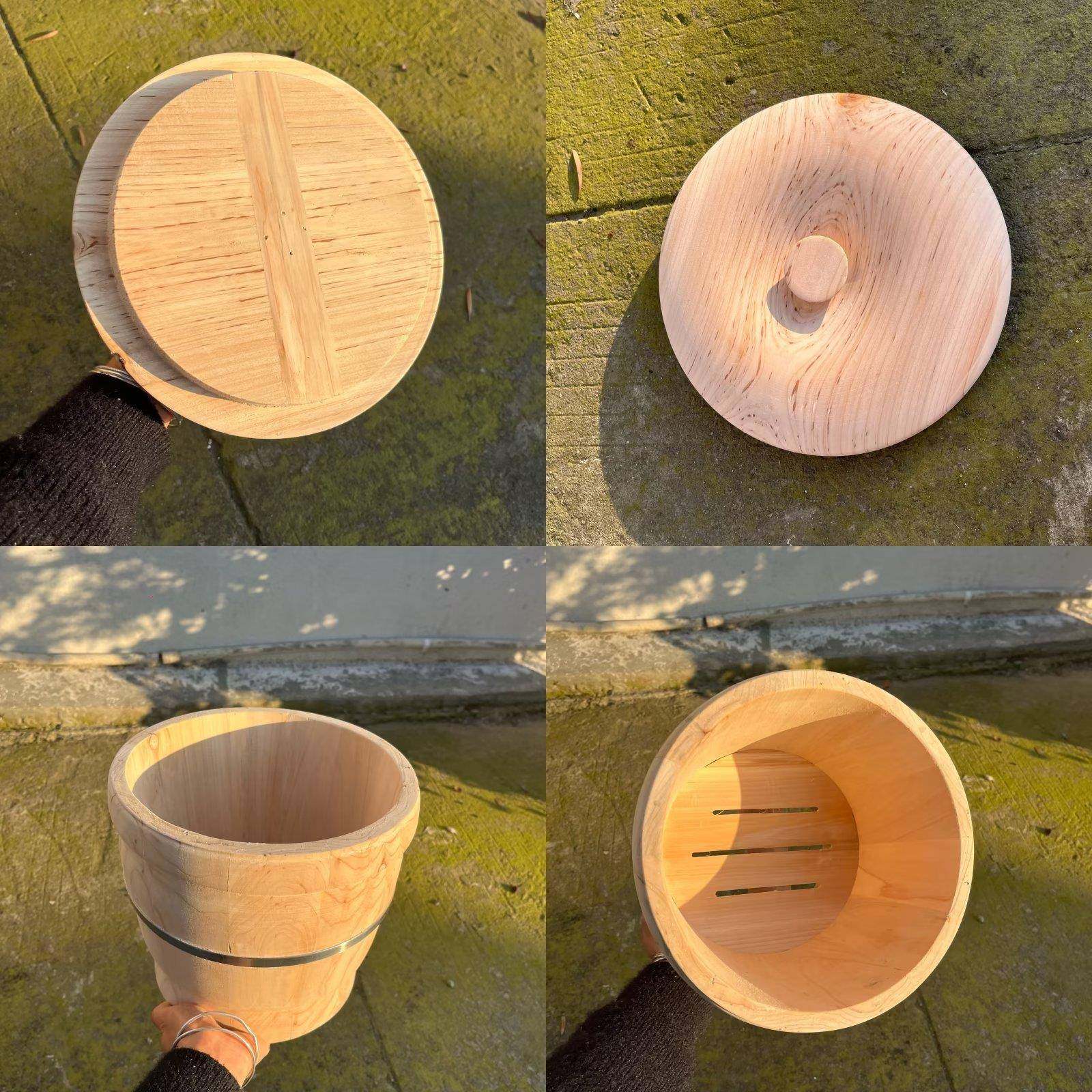 蒸木子四川正传统子香椿树DNF杉树大小号家用竹制笼蒸米饭的桶木