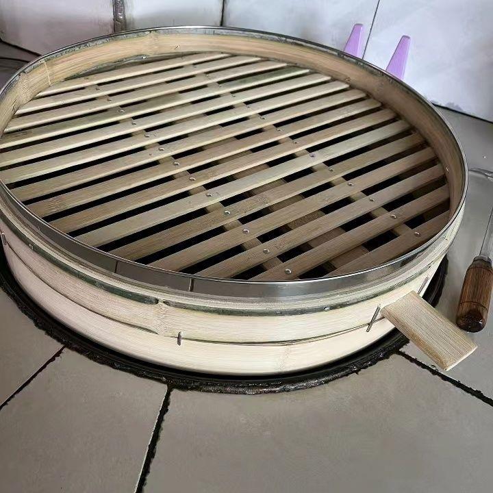 屉大竹蒸笼商hSWMqBUw用家用工竹制笼蒸屉子馒包头安徽手安庆